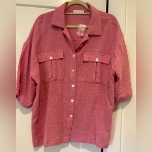 NWOT KARLIE button front shirt